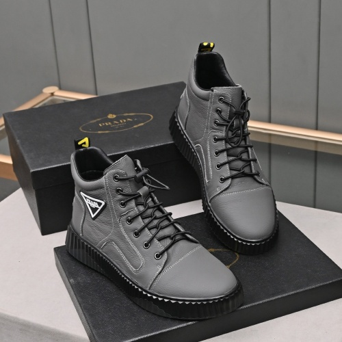 Replica Prada Boots For Men #1139554 $88.00 USD for Wholesale