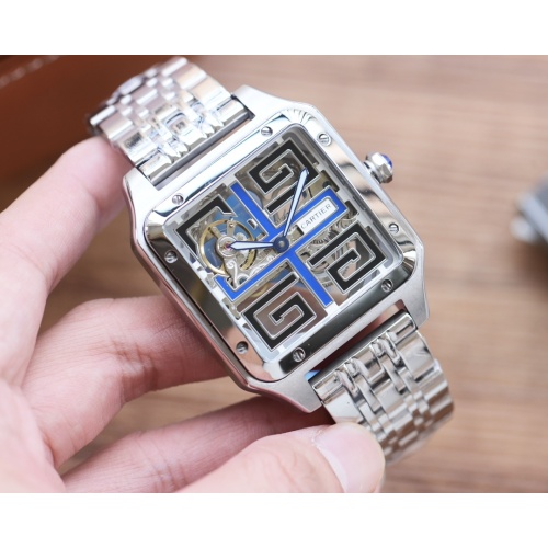 Cartier AAA Quality Watches For Men #1139589 $190.00 USD, Wholesale Replica Cartier AAA Quality Watches