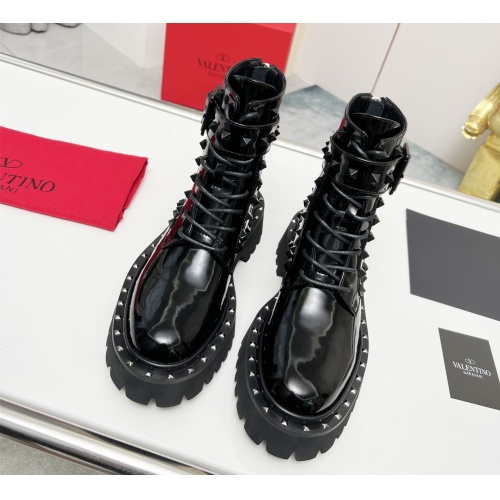 Replica Valentino Boots For Women #1139980 $115.00 USD for Wholesale