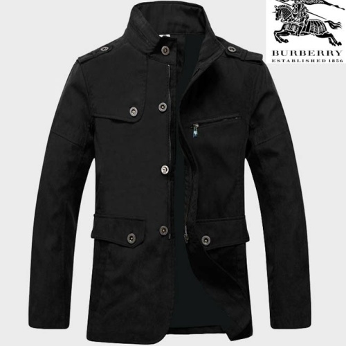 Burberry Jackets Long Sleeved For Men #1139989 $76.00 USD, Wholesale Replica Burberry Jackets