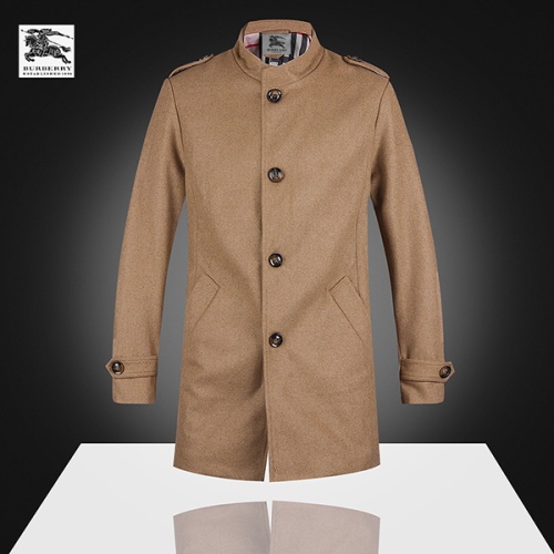 Burberry Trench Coat Long Sleeved For Men #1140006 $72.00 USD, Wholesale Replica Burberry Trench Coat