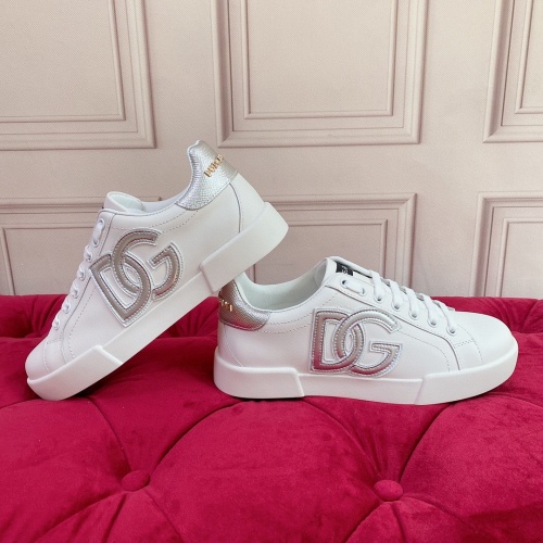 Replica Dolce & Gabbana D&G Casual Shoes For Women #1140398 $100.00 USD for Wholesale