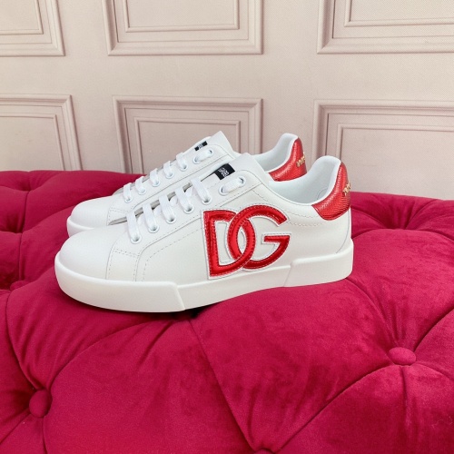Replica Dolce & Gabbana D&G Casual Shoes For Women #1140407 $100.00 USD for Wholesale