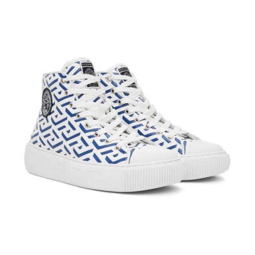 Versace High Tops Shoes For Men #1140596