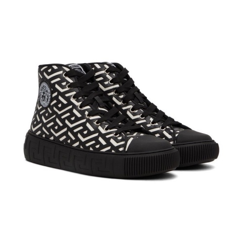 Versace High Tops Shoes For Men #1140597
