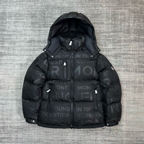 Moncler Down Feather Coat Long Sleeved For Men #1140599 $257.85 USD, Wholesale Replica Moncler Down Feather Coat