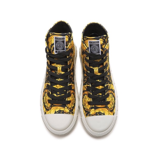 Replica Versace High Tops Shoes For Men #1140602 $68.00 USD for Wholesale