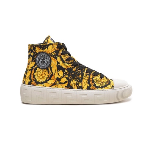 Replica Versace High Tops Shoes For Men #1140602 $68.00 USD for Wholesale