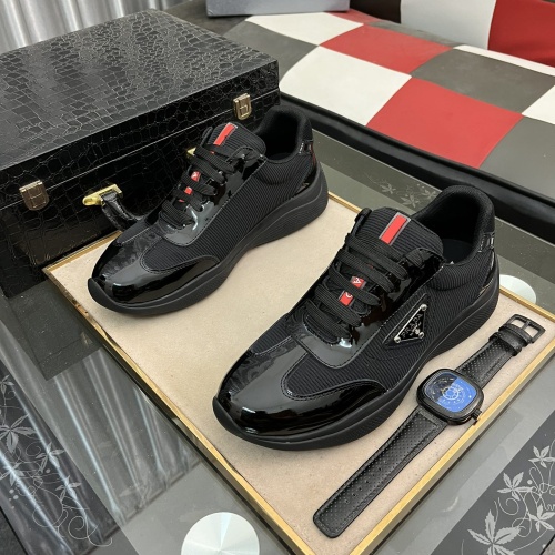 Replica Prada Casual Shoes For Men #1140695 $72.00 USD for Wholesale