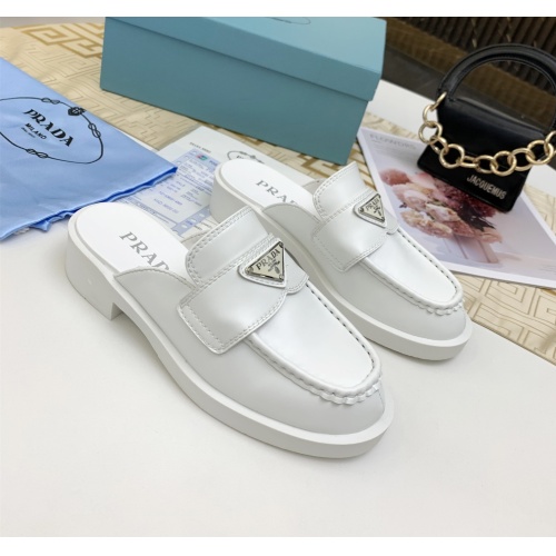 Replica Prada Slippers For Women #1140749 $92.00 USD for Wholesale
