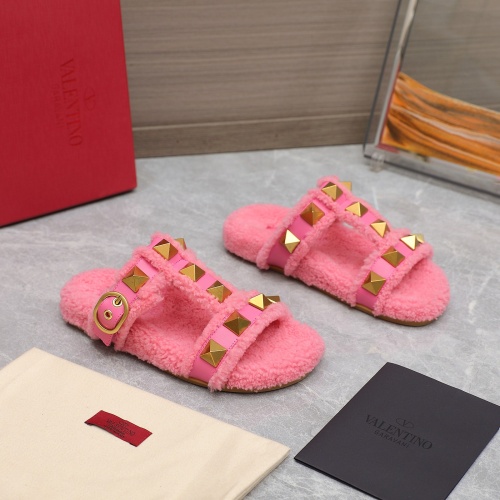 Replica Valentino Slippers For Women #1140773 $115.00 USD for Wholesale