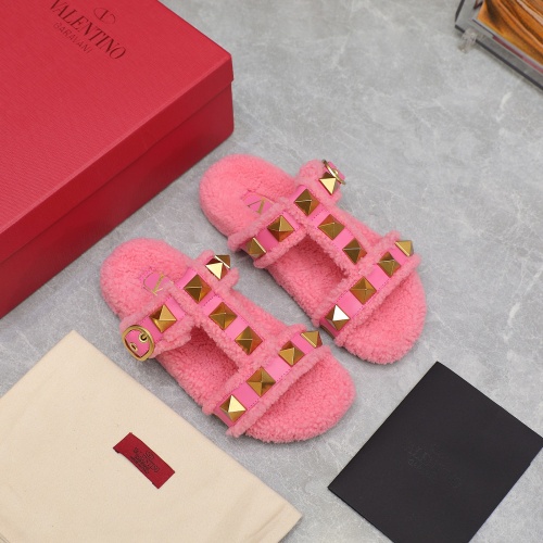 Replica Valentino Slippers For Women #1140773 $115.00 USD for Wholesale