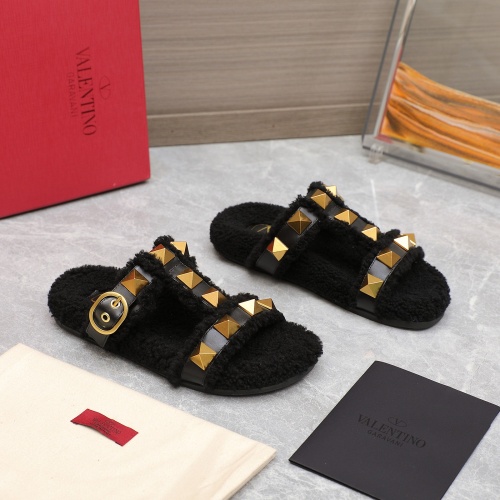 Replica Valentino Slippers For Women #1140775 $115.00 USD for Wholesale