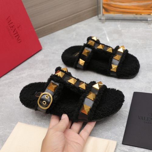 Replica Valentino Slippers For Women #1140775 $115.00 USD for Wholesale