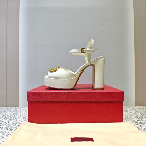 Replica Valentino Sandal For Women #1140855 $125.00 USD for Wholesale