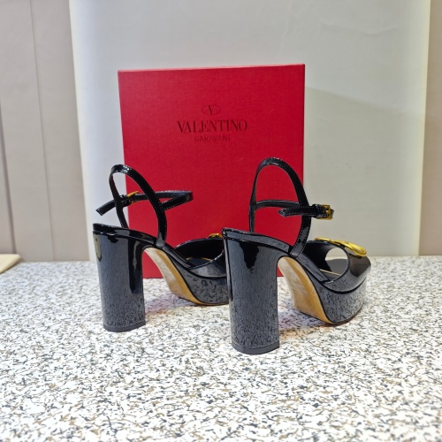 Replica Valentino Sandal For Women #1140858 $125.00 USD for Wholesale