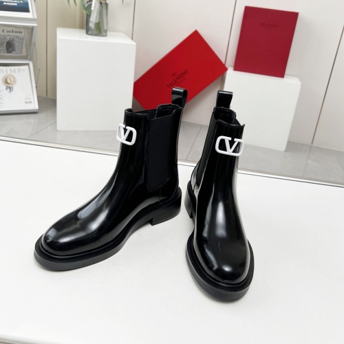 Replica Valentino Boots For Women #1140866 $108.00 USD for Wholesale