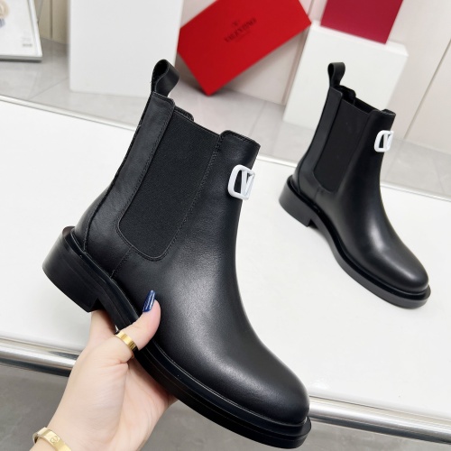 Replica Valentino Boots For Women #1140868 $108.00 USD for Wholesale