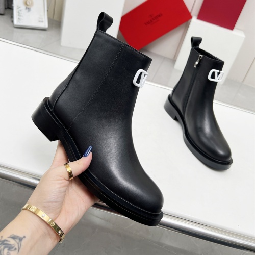 Replica Valentino Boots For Women #1140869 $108.00 USD for Wholesale