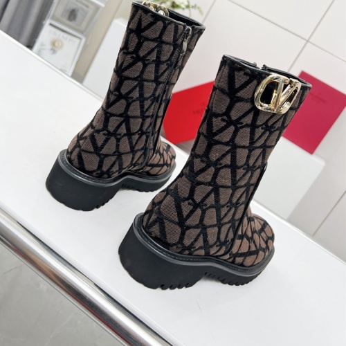 Replica Valentino Boots For Women #1140881 $102.00 USD for Wholesale