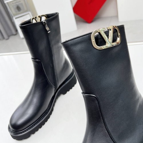 Replica Valentino Boots For Women #1140882 $102.00 USD for Wholesale
