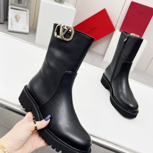 Replica Valentino Boots For Women #1140882 $102.00 USD for Wholesale