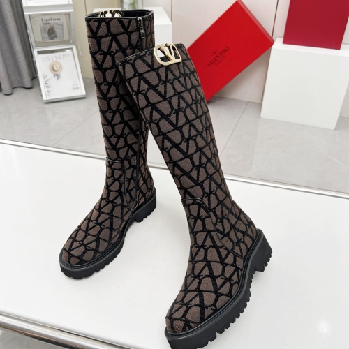 Replica Valentino Boots For Women #1140889 $128.00 USD for Wholesale