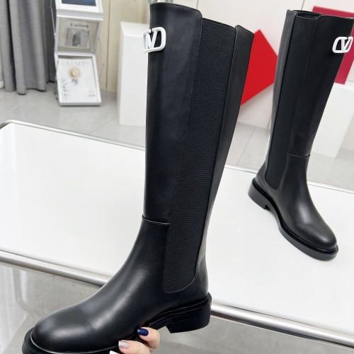 Replica Valentino Boots For Women #1140894 $132.00 USD for Wholesale