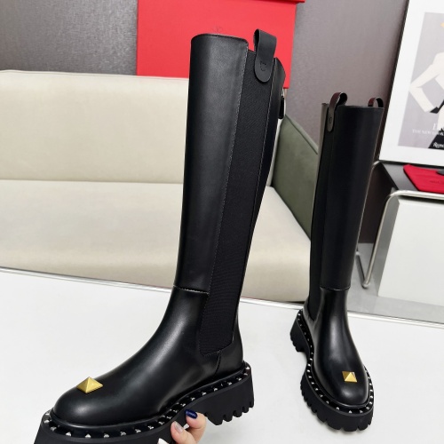Replica Valentino Boots For Women #1140901 $150.00 USD for Wholesale