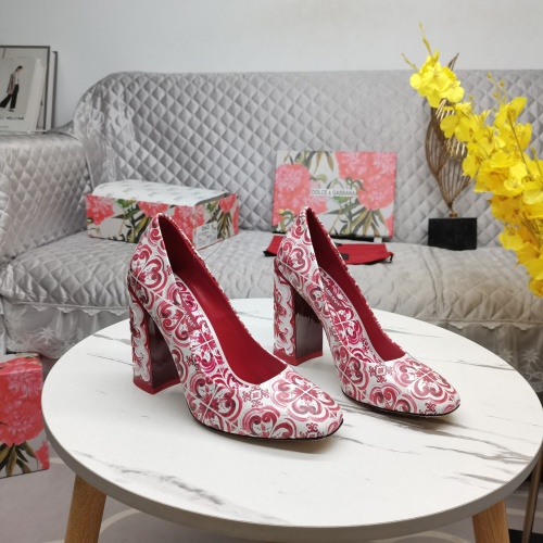 Dolce & Gabbana D&G High-Heeled Shoes For Women #1140960