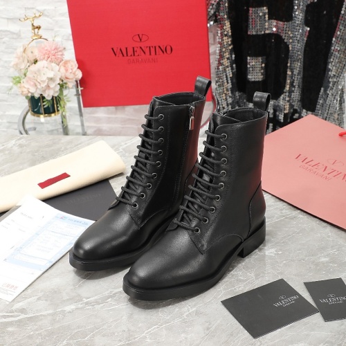 Replica Valentino Boots For Women #1140962 $108.00 USD for Wholesale