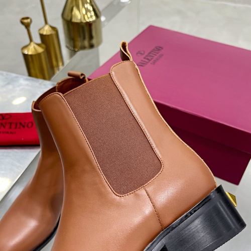 Replica Valentino Boots For Women #1140971 $96.00 USD for Wholesale