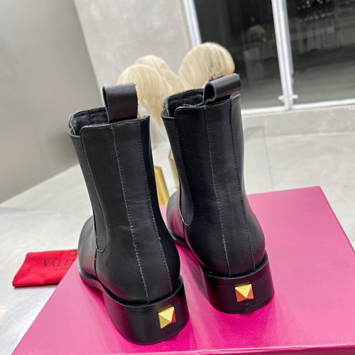 Replica Valentino Boots For Women #1140972 $96.00 USD for Wholesale