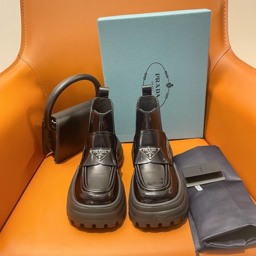 Replica Prada Boots For Women #1140974 $130.00 USD for Wholesale