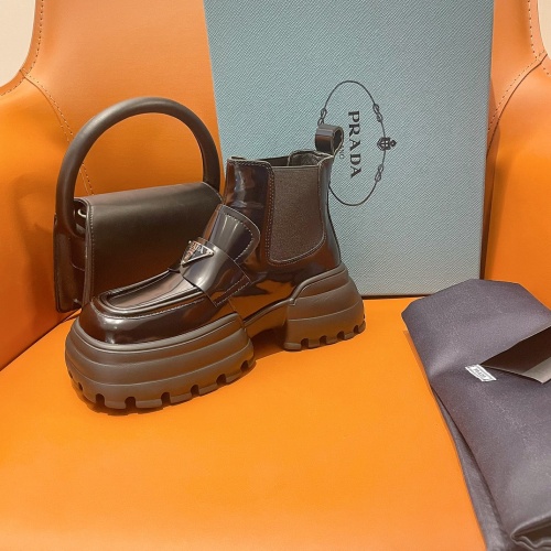 Replica Prada Boots For Women #1140974 $130.00 USD for Wholesale