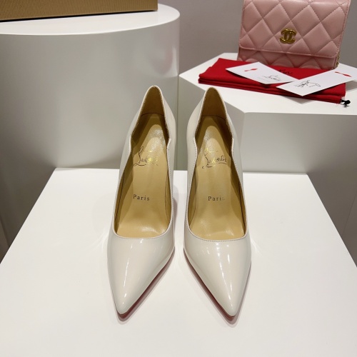 Replica Christian Louboutin High-heeled shoes For Women #1140986 $122.00 USD for Wholesale
