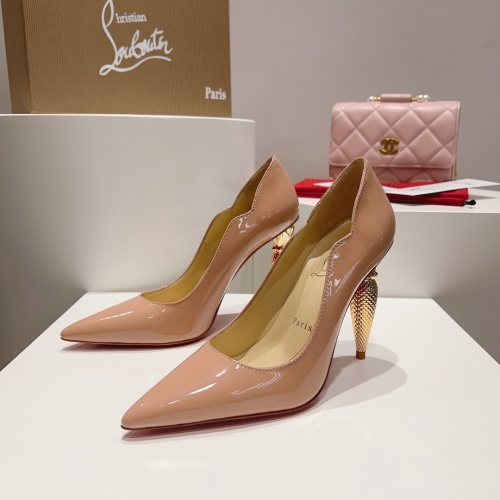 Christian Louboutin High-heeled shoes For Women #1140987 $122.00 USD, Wholesale Replica Christian Louboutin High-heeled shoes