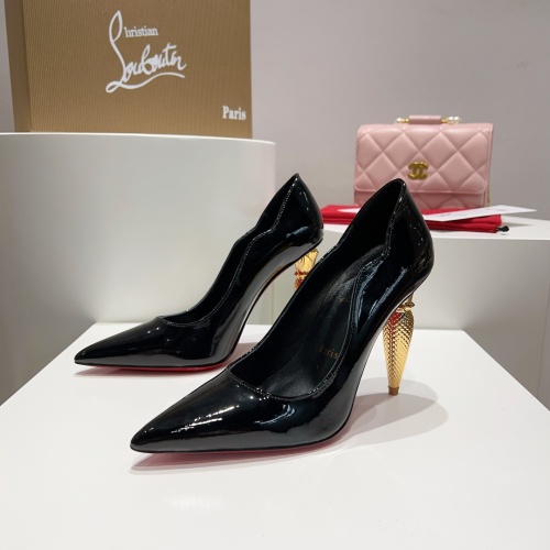 Christian Louboutin High-heeled shoes For Women #1140988 $122.00 USD, Wholesale Replica Christian Louboutin High-heeled shoes