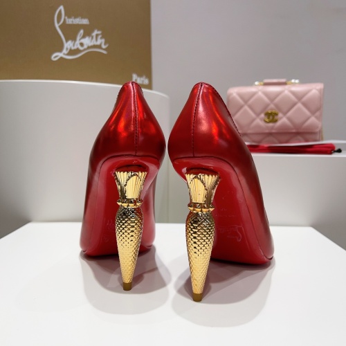 Replica Christian Louboutin High-heeled shoes For Women #1140991 $122.00 USD for Wholesale