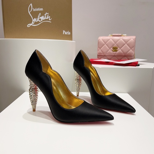 Replica Christian Louboutin High-heeled shoes For Women #1140993 $122.00 USD for Wholesale
