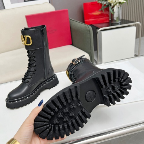 Replica Valentino Boots For Women #1140997 $128.00 USD for Wholesale