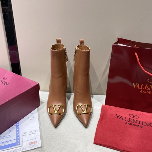 Replica Valentino Boots For Women #1141020 $118.00 USD for Wholesale