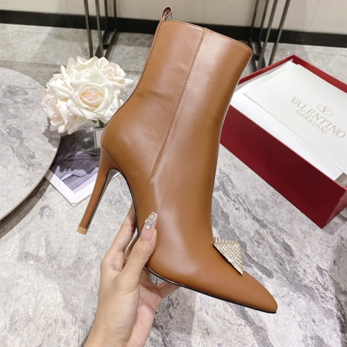 Replica Valentino Boots For Women #1141031 $118.00 USD for Wholesale