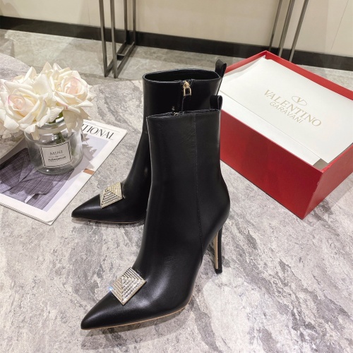 Replica Valentino Boots For Women #1141032 $118.00 USD for Wholesale
