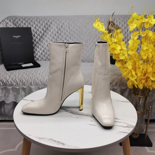 Replica Yves Saint Laurent YSL Boots For Women #1141079 $150.00 USD for Wholesale