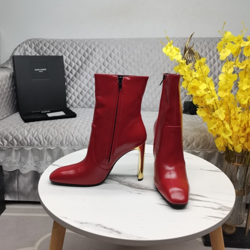 Replica Yves Saint Laurent YSL Boots For Women #1141080 $150.00 USD for Wholesale
