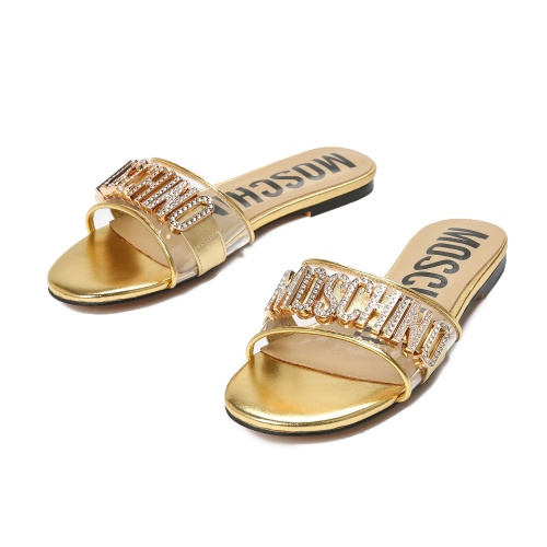 Moschino Slippers For Women #1141090 $92.00 USD, Wholesale Replica Moschino Slippers
