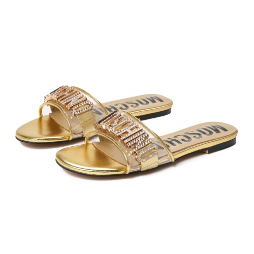 Replica Moschino Slippers For Women #1141090 $92.00 USD for Wholesale