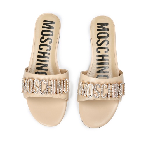Moschino Slippers For Women #1141091 $92.00 USD, Wholesale Replica Moschino Slippers