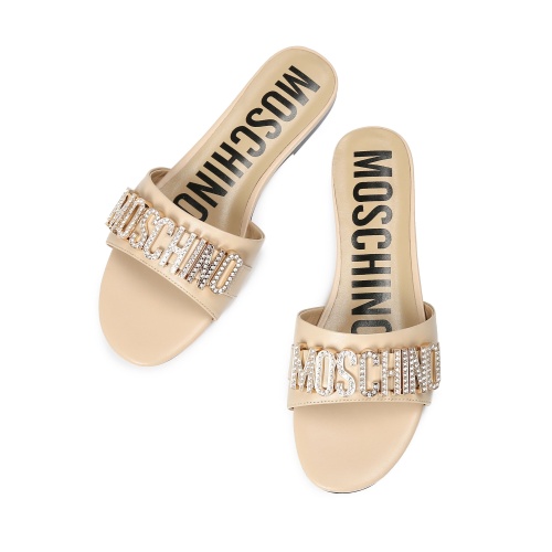 Replica Moschino Slippers For Women #1141091 $92.00 USD for Wholesale